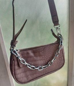 dusty mauve crocodile bag ✧