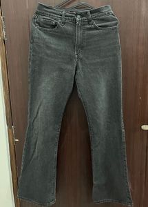 Stylish Flared Black Jeans