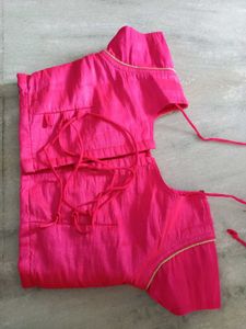 blouses Beautiful Red &amp; Gold Ethnic