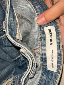 Classic Light Wash Wide Leg Jeans