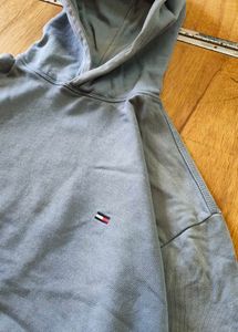 ⚡ Original Tommy Hilfiger Two-Tone Blue Hoodie
