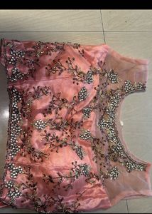 Pink Bridal Lehenga Skirt