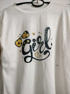 Cool Girl White T-Shirt