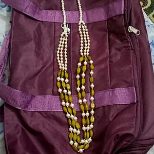 Layered Beaded Necklace Set