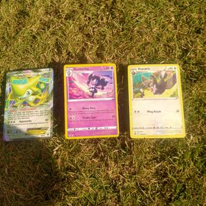 3 Pokemon Cards