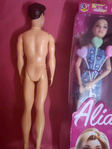 KV Toys Alia Doll with Ken Dol