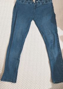 Blue Denim Jeans Trouser