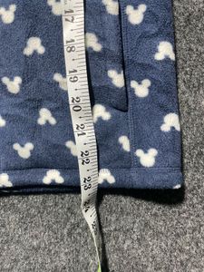 Cozy Blue Mickey Mouse Fleece Jacket