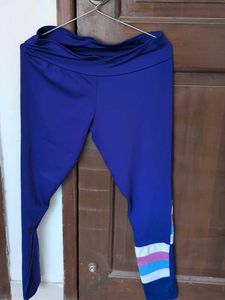Blue Athletic Leggings