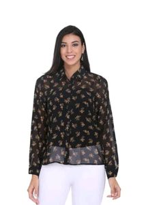 Women's Floral Print Shirt