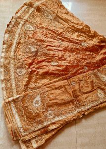 Multicolor Embroidered Skirt &amp; Dupatta (Women's)