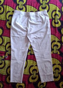 Men's White Trousers | Waist 43 | Good Condition |
