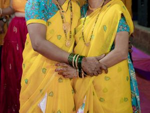 Cotton Yellow Saree