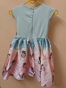 H&amp;M Girls Butterfly Dress