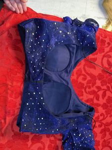 Sparkling Blue Blouse