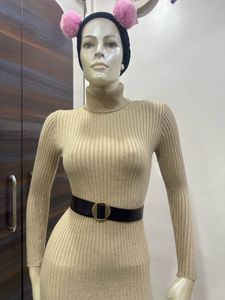 Elegant Bodycon Knit Dress