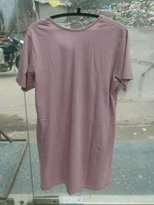 Mauve Printed Kurta