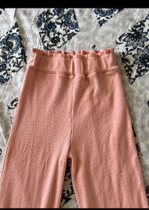 Pink Bootcut Flared Pants Joggers Pajama