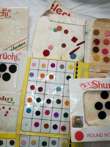 Bindi collection multicolour colourful red black