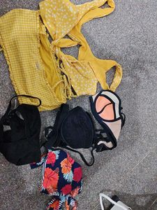 8  Bikini Tops Bundle (last pic 6 items ar