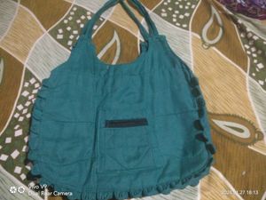 Cute Teal Hobo Bag