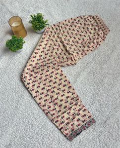 Floral Print Night Suit