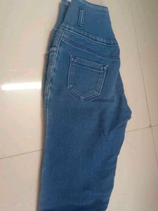 Classic Blue High-Waisted Jeans