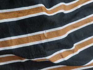 Striped Palazzo Pants with Belt