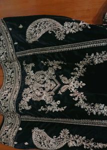 Beautiful Pakistani Velvet Suit