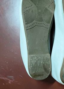 White Ballerina Flats