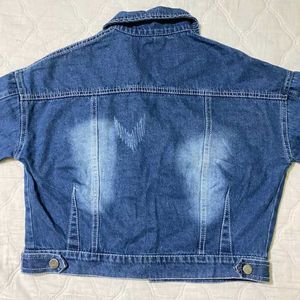 Cropped Denim Jacket