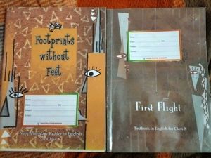 Footprints without Feet & First Flight English Boo