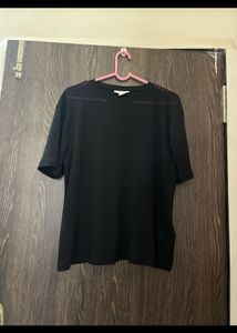 Classic mesh Black T-Shirt