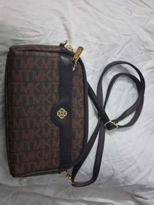 Designer Monogram Crossbody Bag