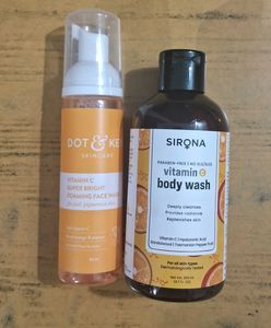 80% Off💥 Vit.C. Face Wash & BodyWash Combo💥