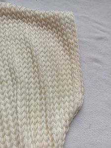 Cream Knit Top