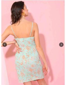 Stylish Floral Print Mini Dress