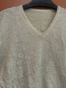Sparkly V-Neck T-Shirt top every occasion