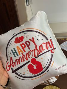Anniversary Cushion Pillow+ Cover