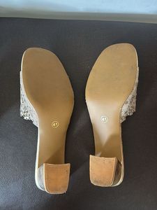 Embellished Slip-On Sandals