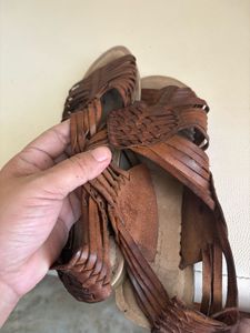 Leather Woven Sandals