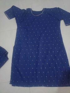 Blue Printed 2 kurta set combo