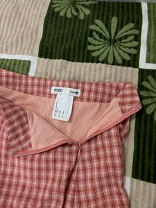 Cute Plaid Ruffled Skirt