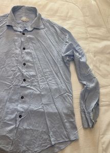 Zara Men Light Blue Dress Shirt