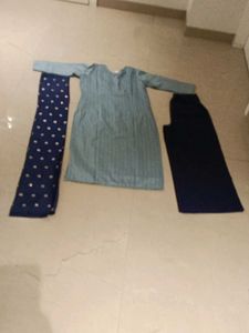 Beautiful Blue Kurta Set