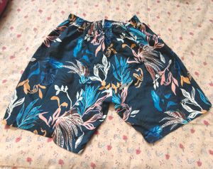 Tropical Print Shorts+ Shirt