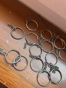 Bulk Metal Keychains with Chain