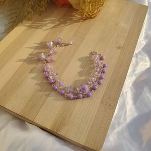 random 3 Cute Beaded Bracelet Set
