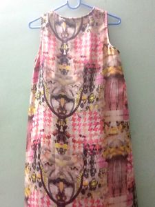 Colorful Sleeveless Dress