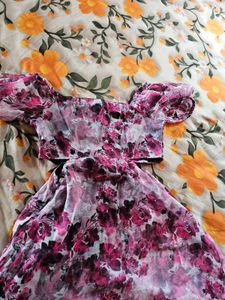 Flowy Floral Mini Dress